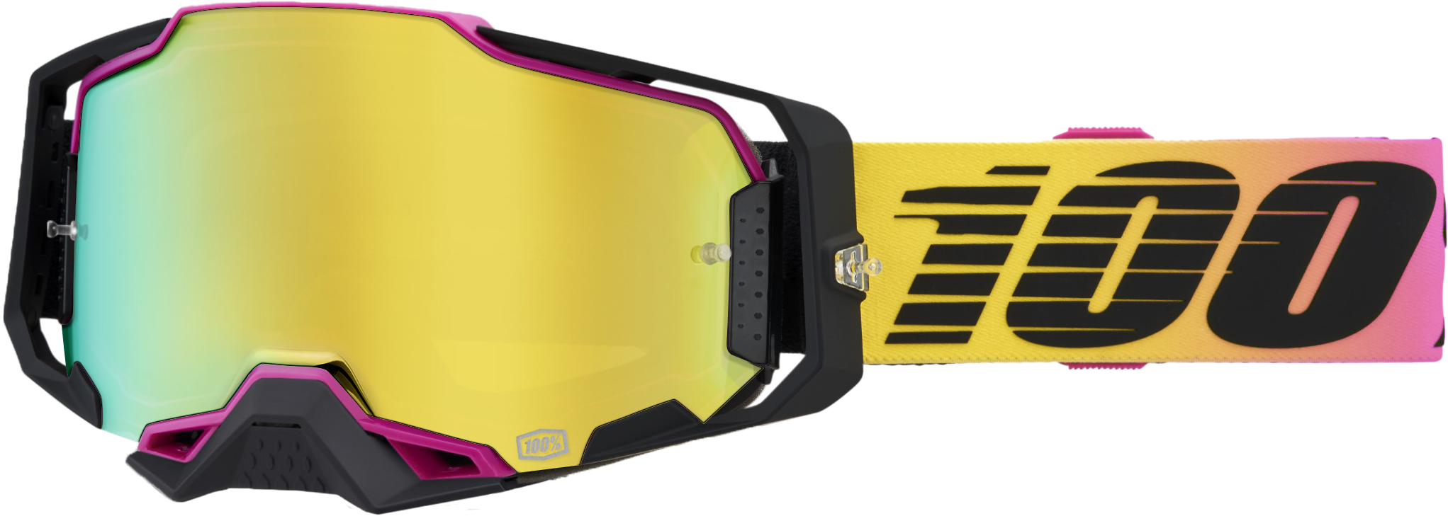 Armega Goggle 91 Mirror Gold Lens