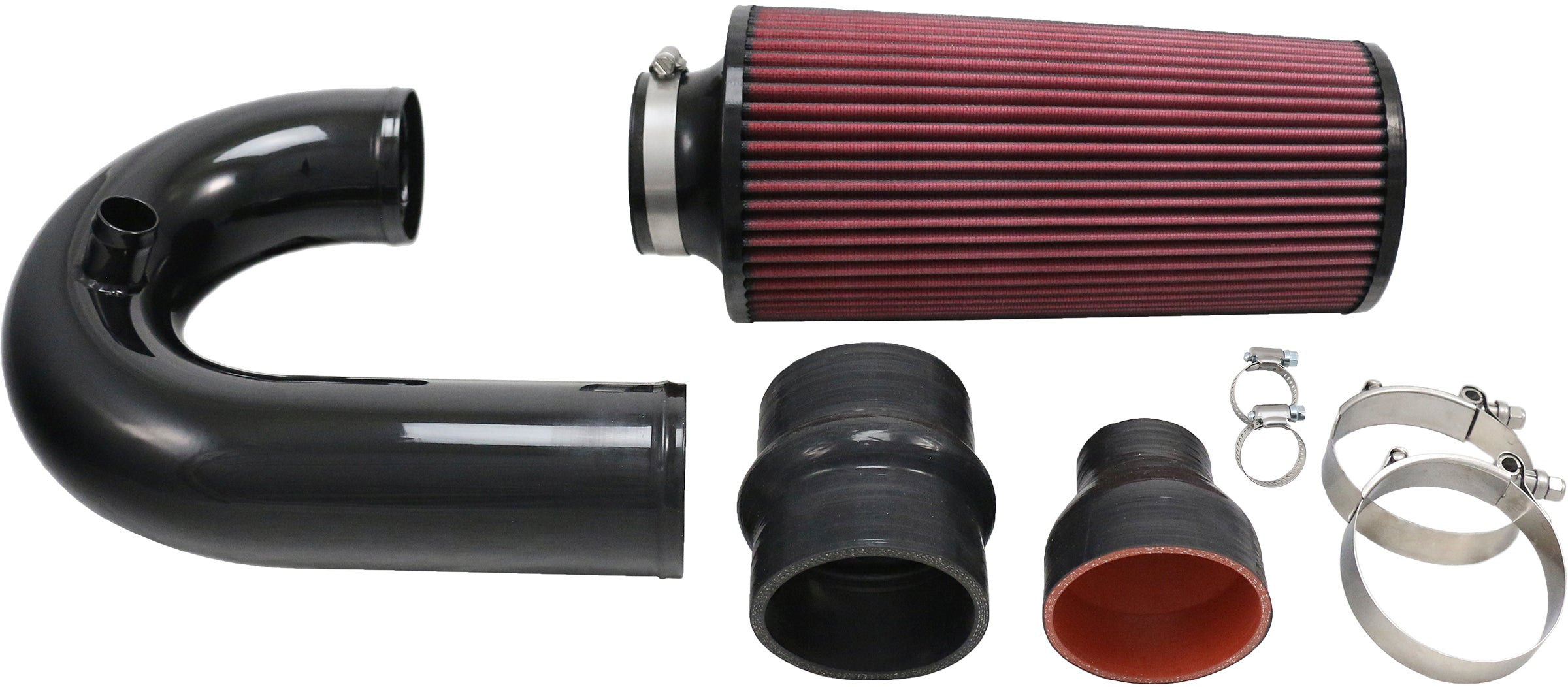 Intake Pipe W/Filter Black Pol