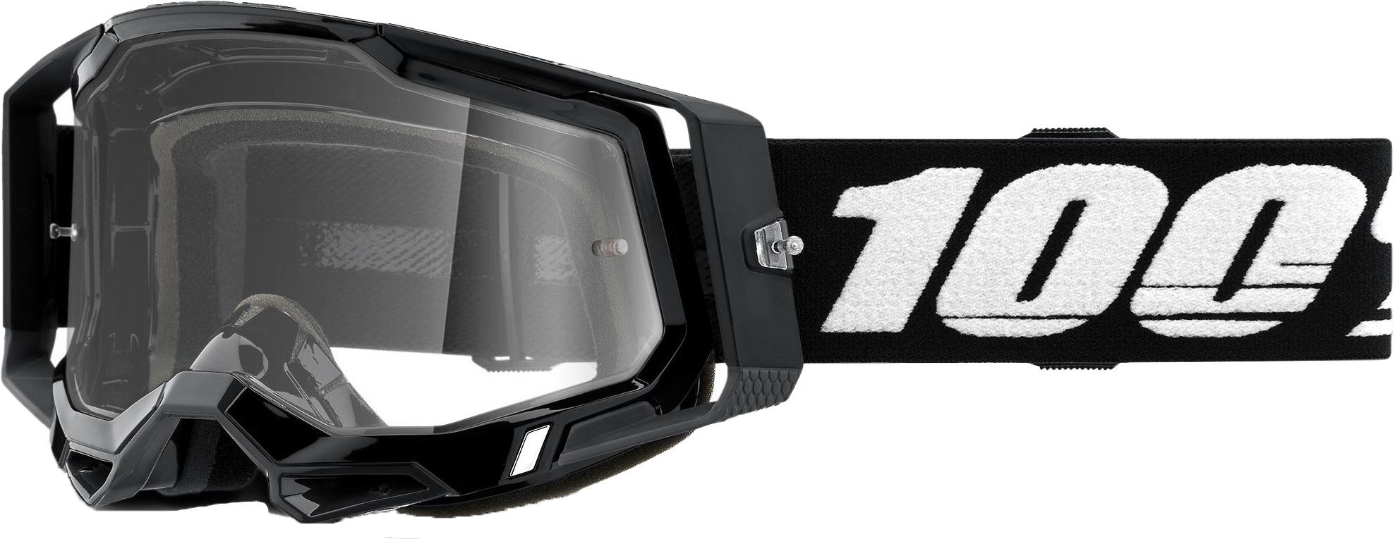 Racecraft 2 Goggle Black Clear Lens