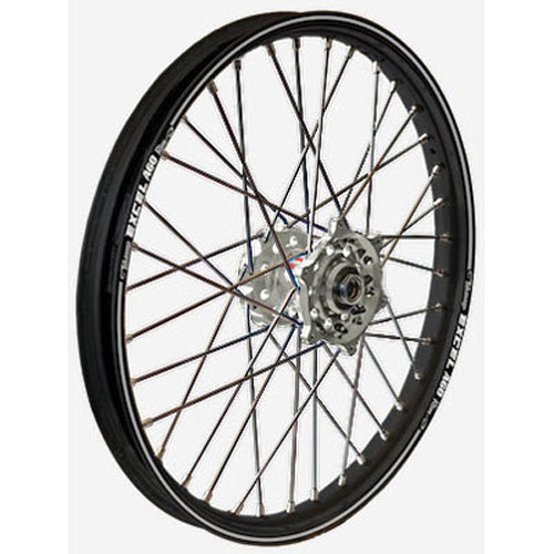 Rear Wheel 1.60 X 14 Silver Hub Black Rim