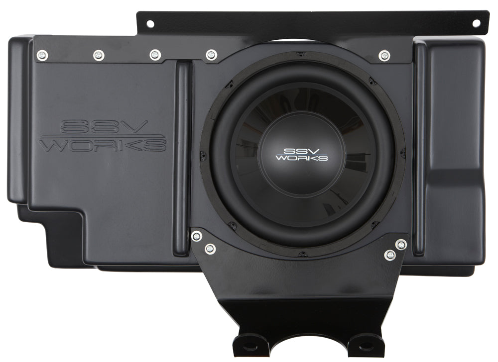 Behind Seat Sub Box W/ 600w 10" Woofer