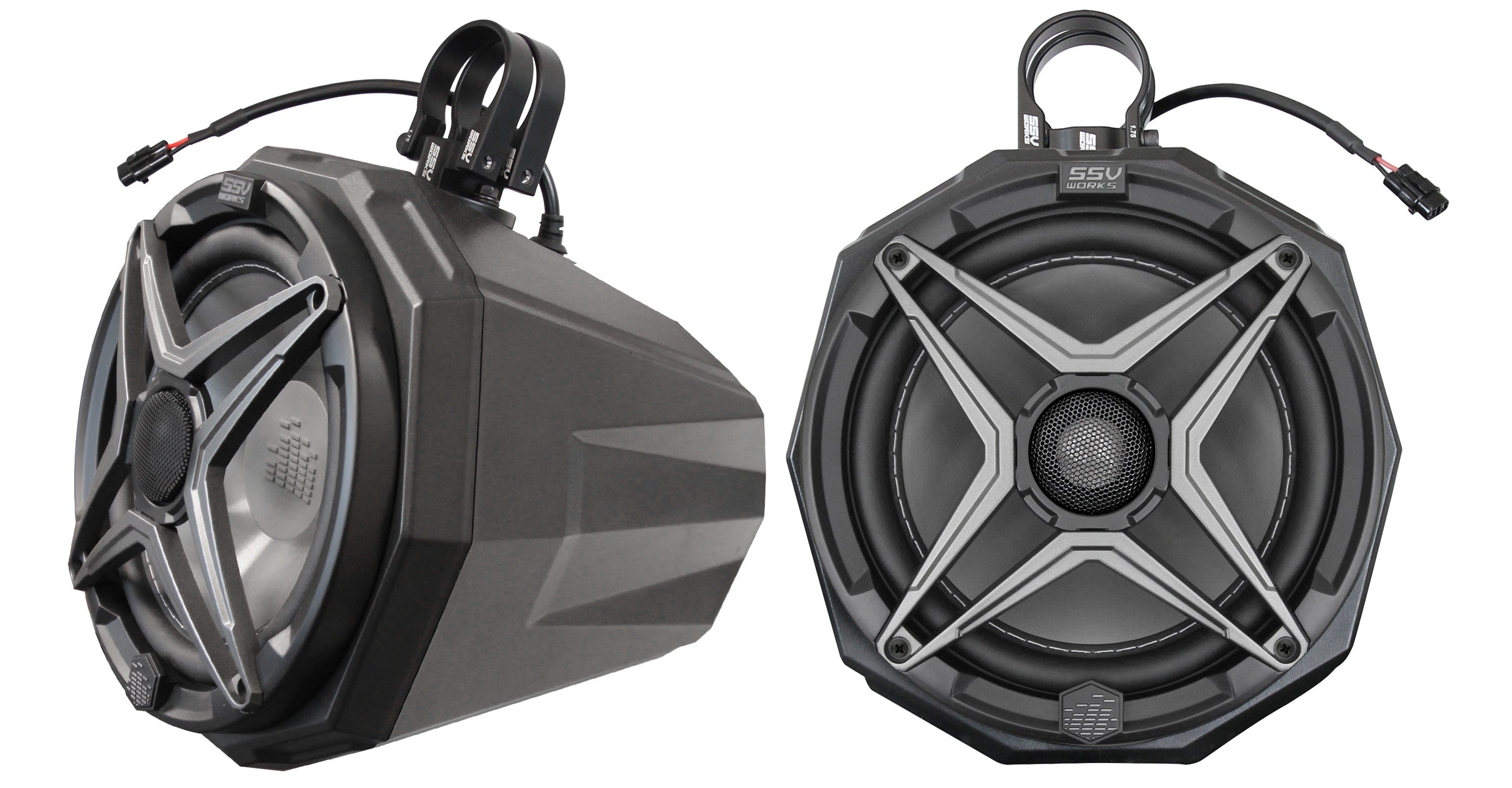 8" Cage Mount Speakers Pol