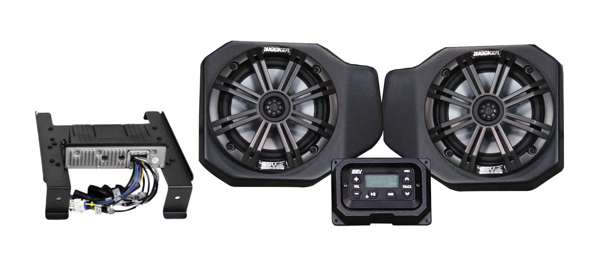 2 Speaker Kit Plug N Play