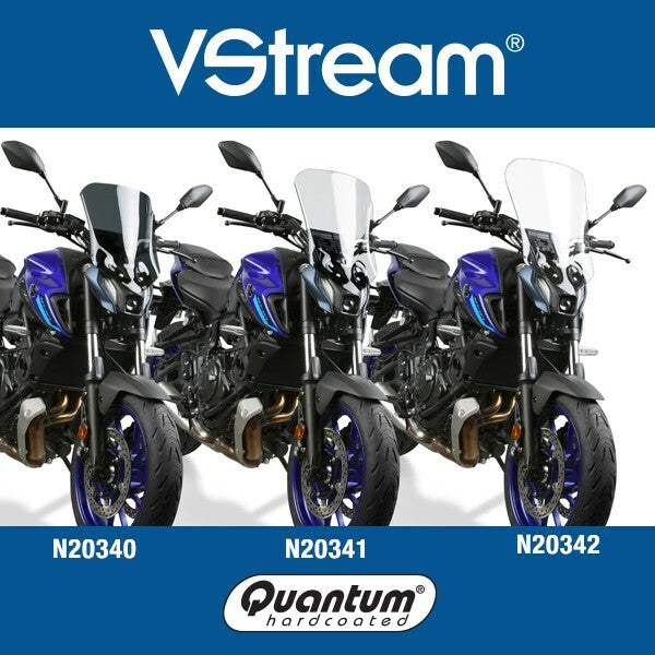 Vstream Windscreen Short Dark Tint Yam