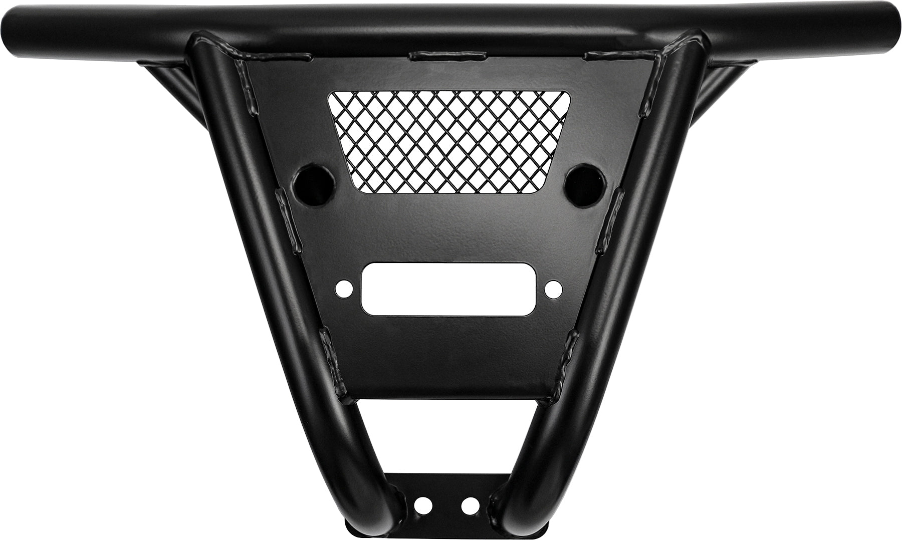 Front Bumper Black Pol