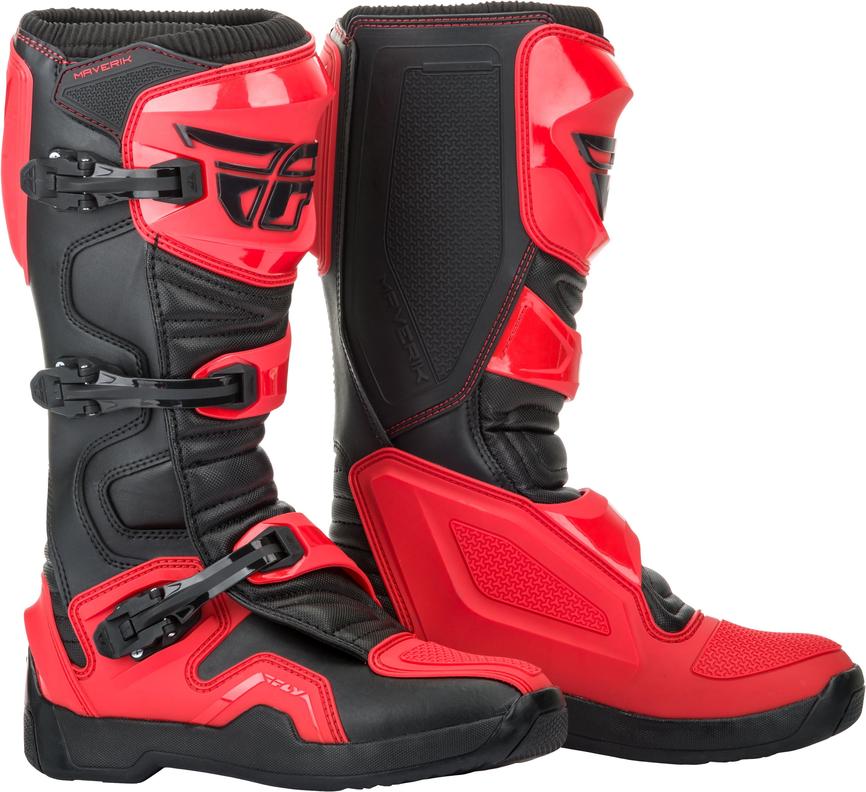 Maverik Boots Red/Black Sz 11