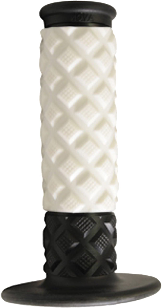 X.7 Diamond Pillow Grips White/Black - Cyclemax Parts